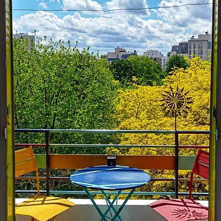 Canopee, Paisible, Chaleureux, Lumineux, Balcon باريس المظهر الخارجي الصورة