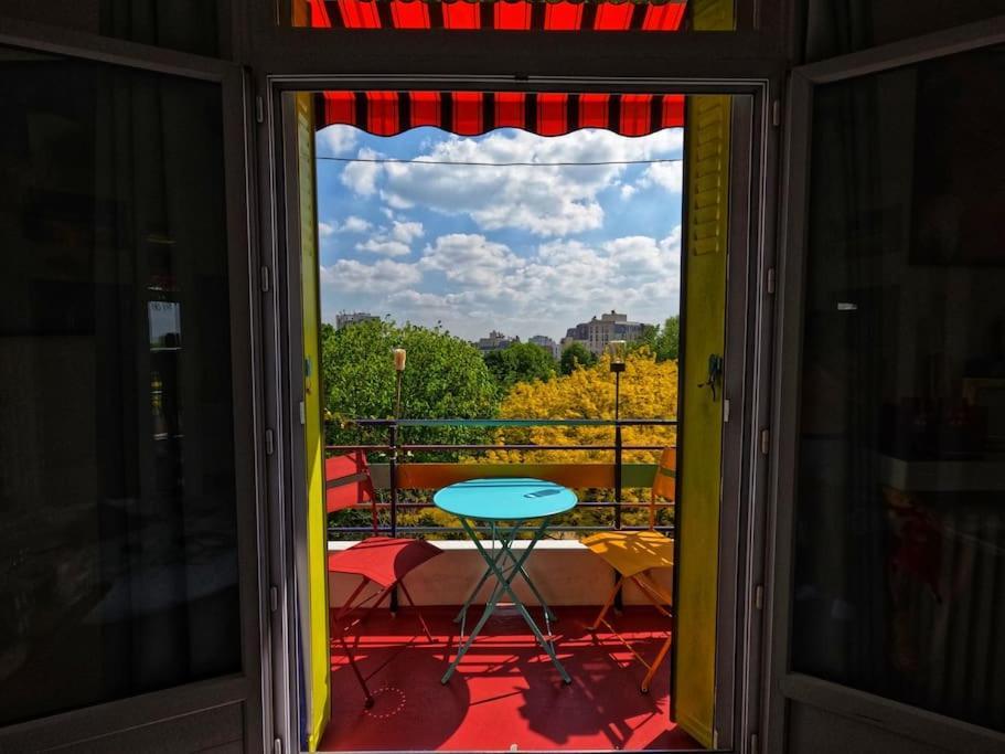 Canopee, Paisible, Chaleureux, Lumineux, Balcon باريس المظهر الخارجي الصورة