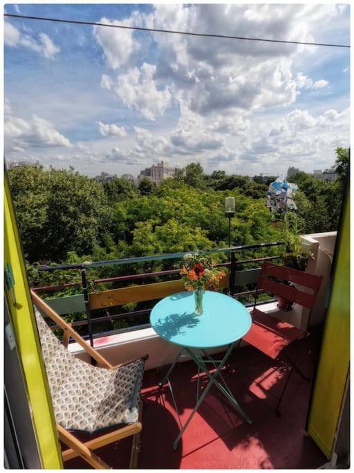 Canopee, Paisible, Chaleureux, Lumineux, Balcon باريس المظهر الخارجي الصورة