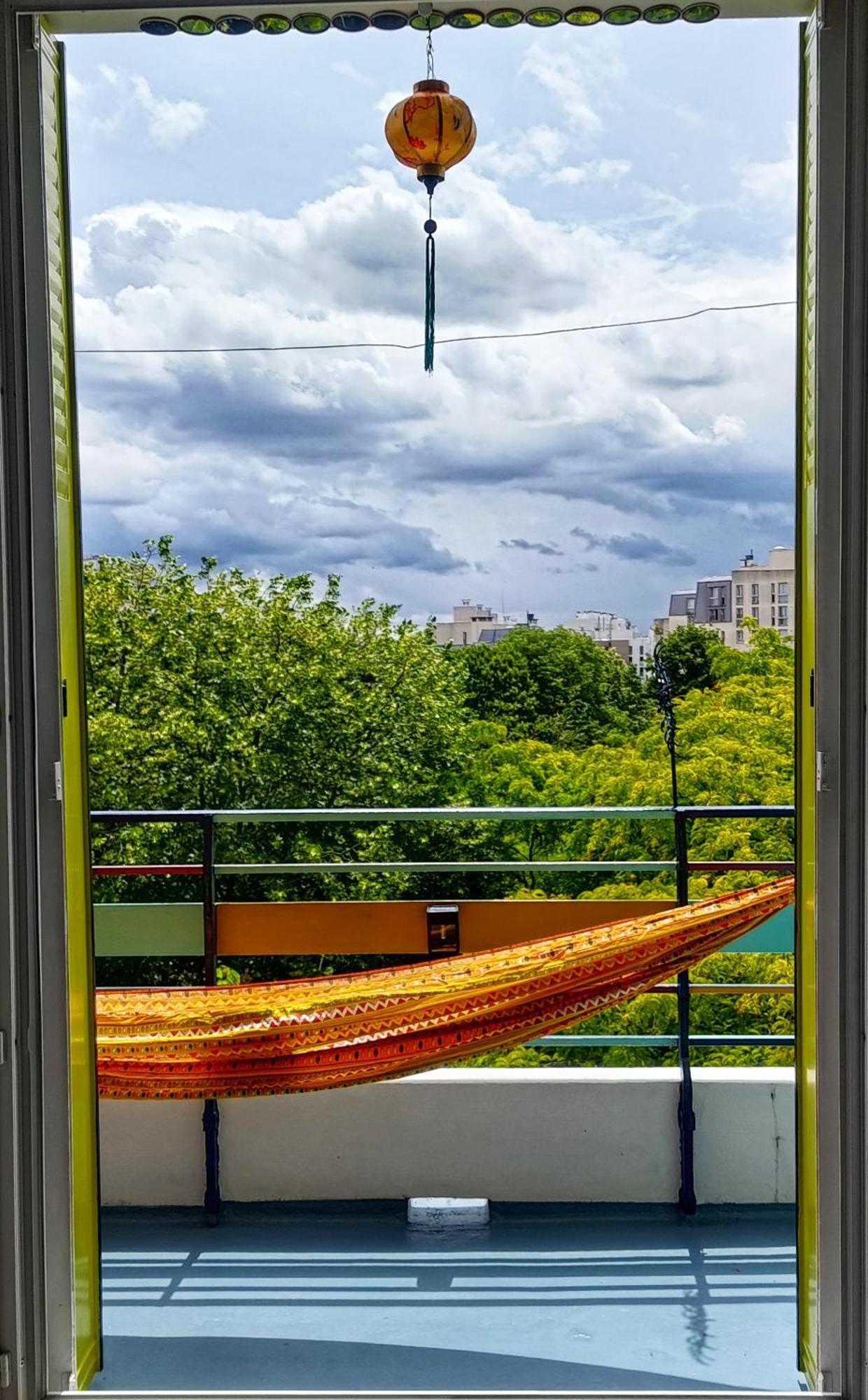 Canopee, Paisible, Chaleureux, Lumineux, Balcon باريس المظهر الخارجي الصورة